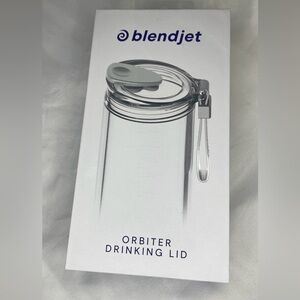 Orbiter Drinking Lid - Clear and Gray